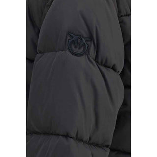 PINKO Brown Goose Down Full-Length Jacket