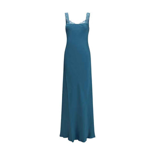 Forte_Forte Blue Acetate Long Dress