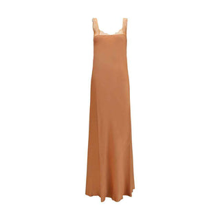 Forte_Forte Beige Acetate Long Dress