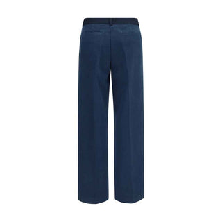 Forte_Forte Blue Cotton Chino Pants