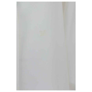 Max Mara White Silk Dress Shirt