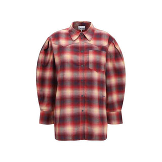 Ganni Multicolor Cotton Pattern Shirt