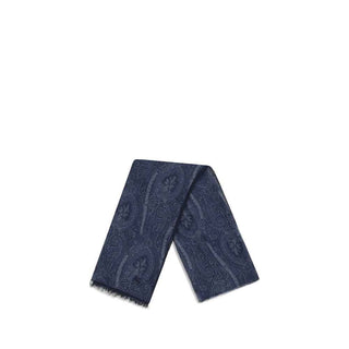 Etro Blue Modal Scarf