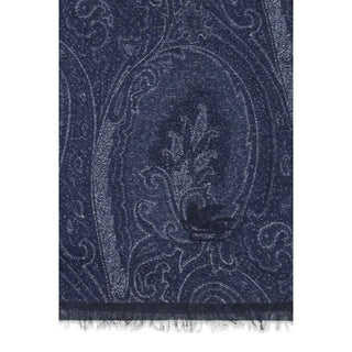 Etro Blue Modal Scarf