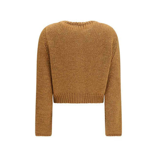Forte_Forte Brown Silk Cardigan