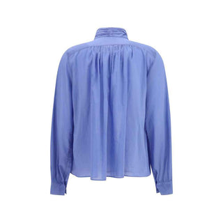 Forte_Forte Blue Cotton Blouse