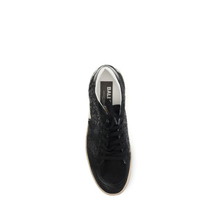 Golden Goose Black Calf Leather Bos Taurus Low Top Sneakers