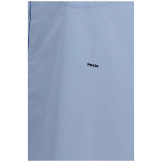 Prada Blue Cotton Shirt