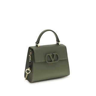 Valentino Garavani Bicolor Calf Leather Bos Taurus Clutch Bag