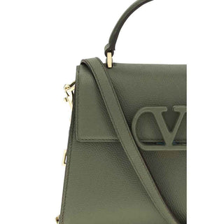 Valentino Garavani Bicolor Calf Leather Bos Taurus Clutch Bag