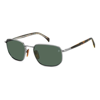 David Beckham Gray Metal Sunglasses
