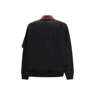 Sacai Black Cotton Bomber