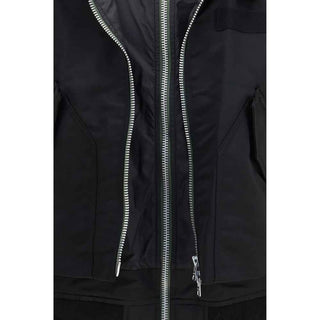 Sacai Black Cotton Bomber