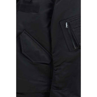 Sacai Black Cotton Bomber