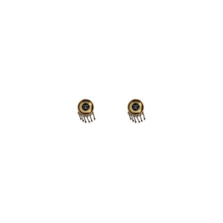 Versace Gold Brass Earrings