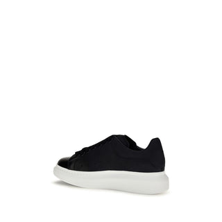 Alexander McQueen Blue Calf Leather Bos Taurus Chunky Sneakers
