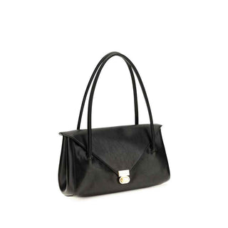 Marni Black Calf Leather Bos Taurus Shoulder Bag