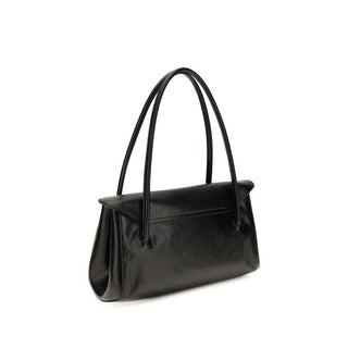 Marni Black Calf Leather Bos Taurus Shoulder Bag