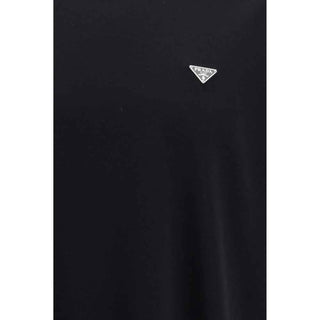 Prada Black Cotton T-Shirt