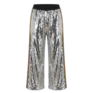 Trussardi Jeans Grey Polyester Women Pants