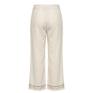Trussardi Jeans White Cotton Women's Pants