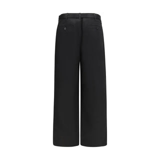 Sacai Black Cotton Chino Pants