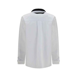 Sacai White Polyester Dress Shirt
