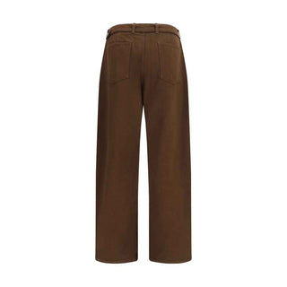 Lemaire Brown Cotton Casual Pants