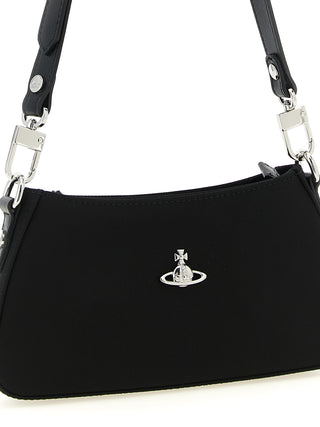 Vivienne Westwood Black Polyester Shoulder Bag