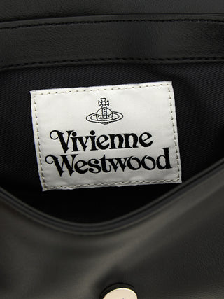 Vivienne Westwood Black Polyester Crossbody Bag