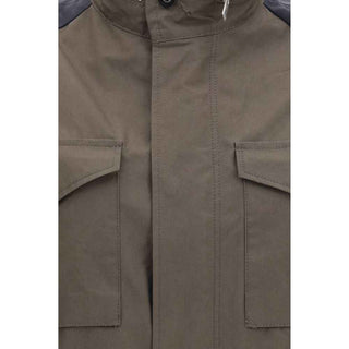 Sacai Bicolor Cotton Shell Jacket