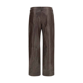 Magda Butrym Brown Leather Pants