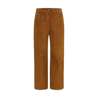 Magda Butrym Brown Lambskin Pants