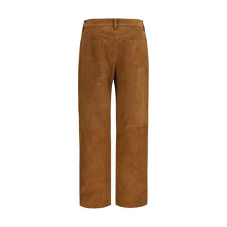 Magda Butrym Brown Lambskin Pants