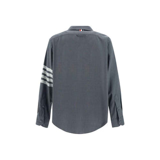 Thom Browne Gray Wool Oves Aries Dress Shirt
