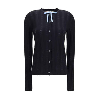 Marni Black Wool Oves Aries Cardigan