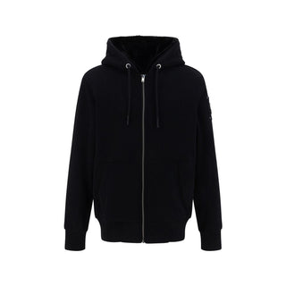 Moose Knuckles Black Polyester Hoodie