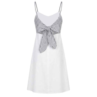 Trussardi Jeans White Cotton Women Dress