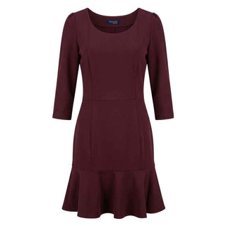 Trussardi Jeans Red Viscose Women Dress