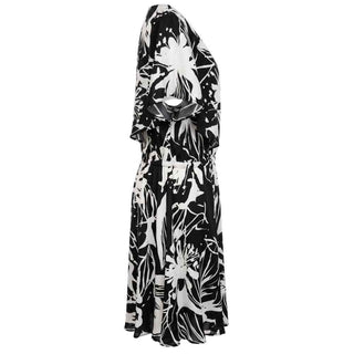 Trussardi Jeans Black Polyester Women Dress