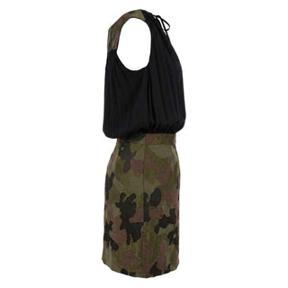 Trussardi Jeans Black Cotton Women's Dress
