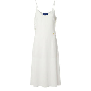 Trussardi Jeans White Polyester Women Dress
