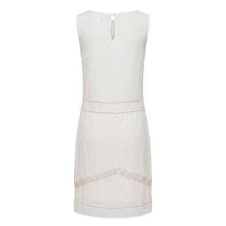 Trussardi Jeans White Polyester Women Dress