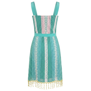 Trussardi Jeans Green Cotton Women Dress