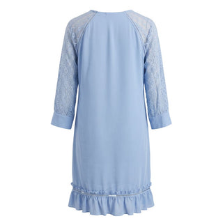 Trussardi Jeans Blue Polyester Women Dress
