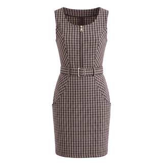Trussardi Jeans Black Cotton Women Dress