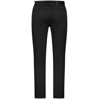 Hugo Boss Black Cotton Men Jeans