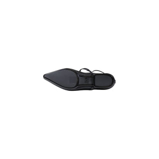 Armani Exchange Black Polyester Platform Pumps
