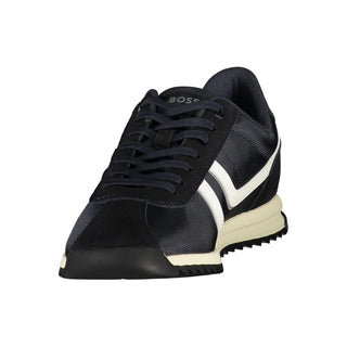 Hugo Boss Blue Polyurethane Men's Sneaker