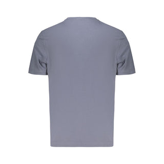 Hugo Boss Blu Cotton Uomo T-Shirt